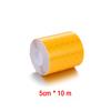 5cm 1/3/5/10/20m Reflective Tape Safety Warning Solid Color Highlighting Warning Strips Car Stickers Grid ReflectorPinstriping Tape 3