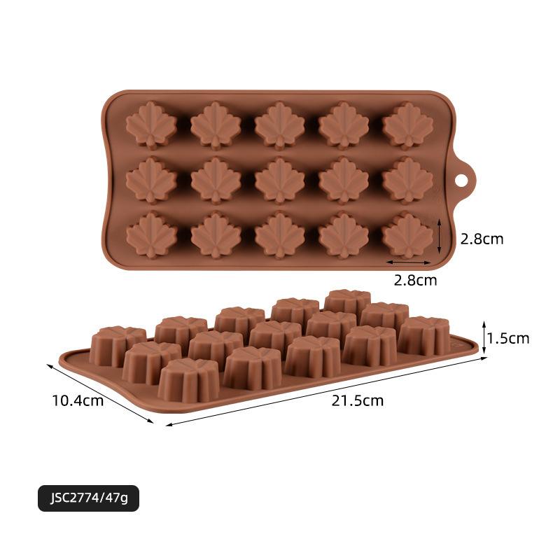Silicone Chocolate Mold Baking Cake Pan For Pastry Bakery DIY Confectionery Tools Candy Making Accessories