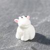Микропейзаж смоляное украшение симпатичное трехмерное украшение в виде овцы, настольное украшение для автомобиля, аксессуары для украшения ягненка