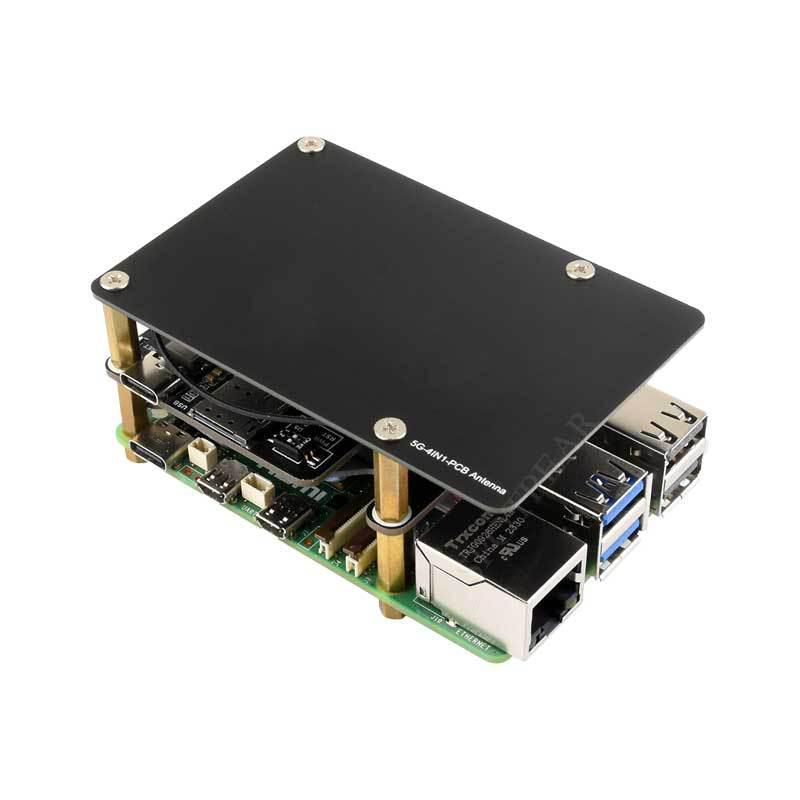 Raspberry Pi 5 PCIe to M.2 сотовая плата расширения с модулем SIM8262A-M2