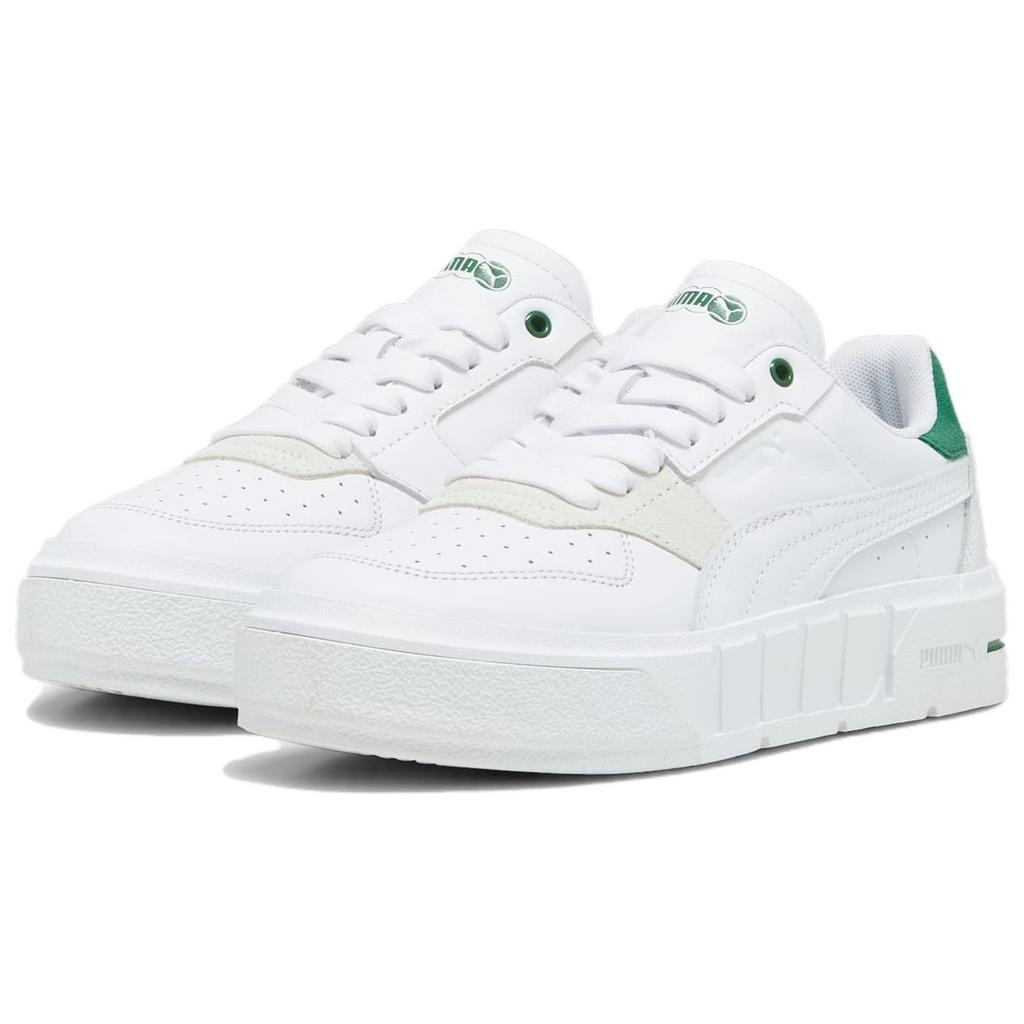 Puma Cali Court Match White Archive Green Women Sneakers 393094-01