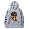 Японское аниме цельная толстовка с капюшоном для мужчин манга хип-хоп толстовки с длинными рукавами уличная одежда