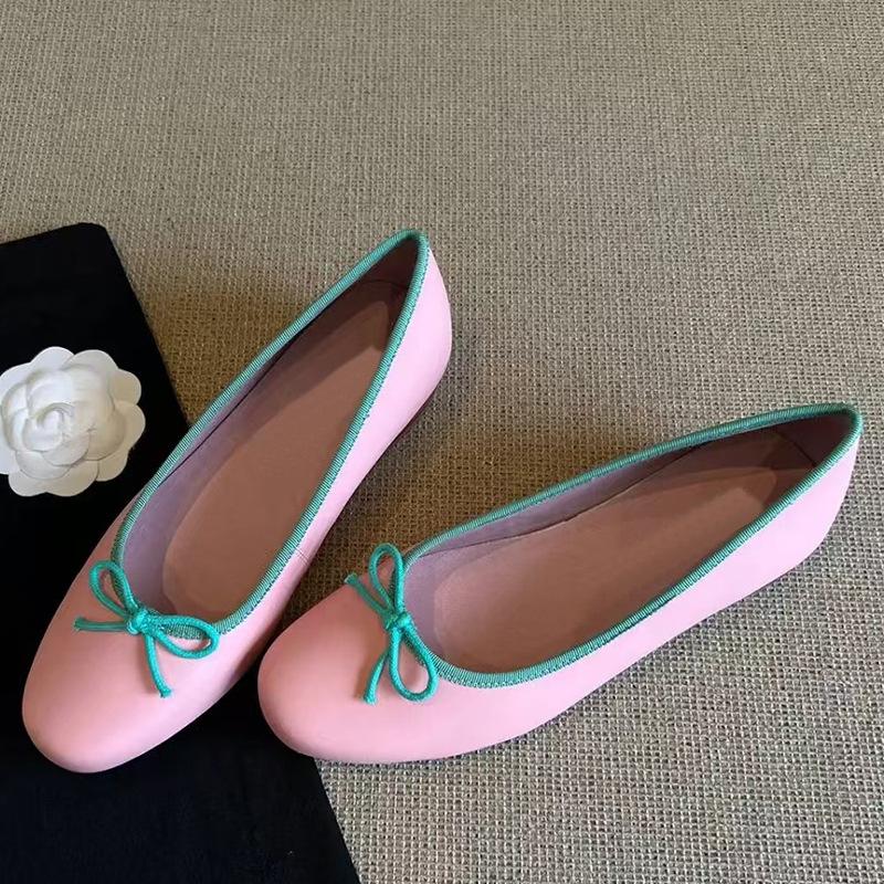 Women's Casual Shoes 2025 Summer New Fashion Bow-knot Mary Jane Shoes Lightweight Comfortable Slip on Soft Sole Ballet Shoes