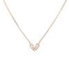 [Onoma] Onm Bijou Holic 92.5 Silver Gold-Plated Romantic Heart Necklace (16462800)
