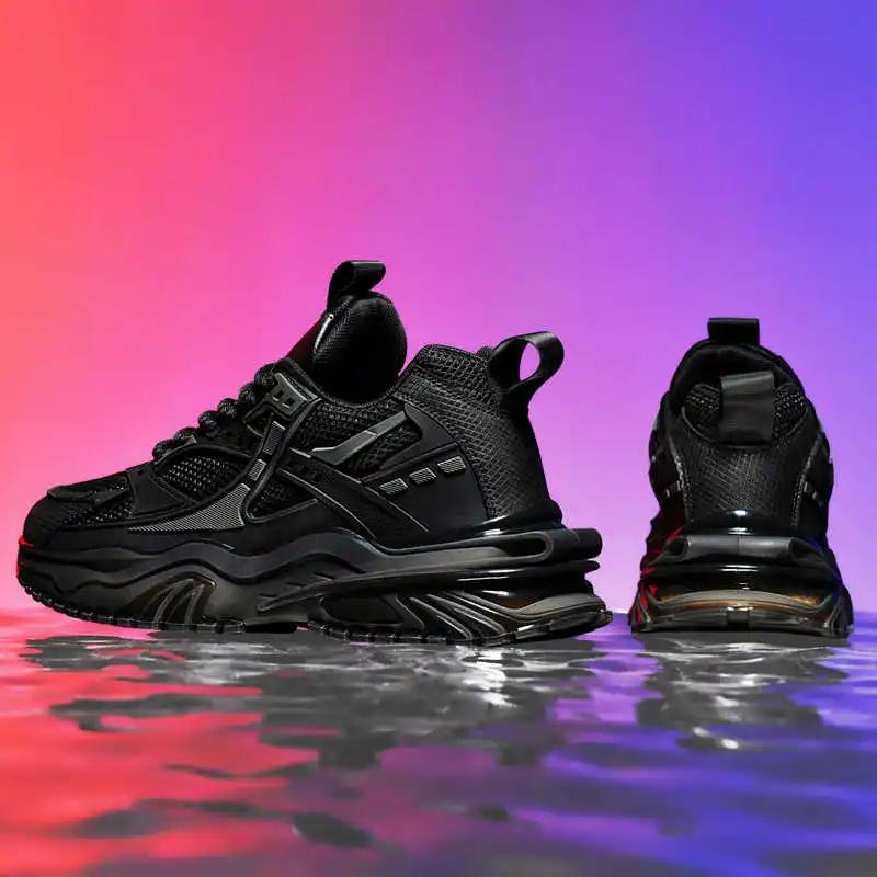 Кроссовки демисезонные дышащие для увеличения роста для мужчин для ходьбы мужские теннисные ботинки мужские баскетбольные кроссовки спортивные тернисы