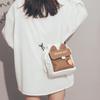 Korean Style Cute Versatile Canvas Crossbody Bucket Bag for Women
