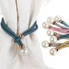 Adjustable Pearl Curtain Tieback High Quality Curtains Tie Rope Pearl Curtain Buckle  Decoration