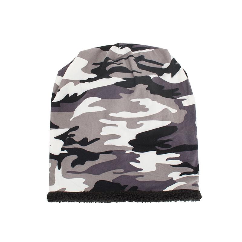 1шт теплая бархатная шапка шапка камуфляжная плюшевая стильная толстая модная зимняя