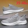 47 Hollow Mesh Shoes Breathable Thin Lightweight Casual Sports Shoes Large Size 48 Travel Running Shoes Men