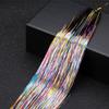 47 Inches Hair Extension-Tinsel 12 Colors 2400 Strands Hair Extensions For Women