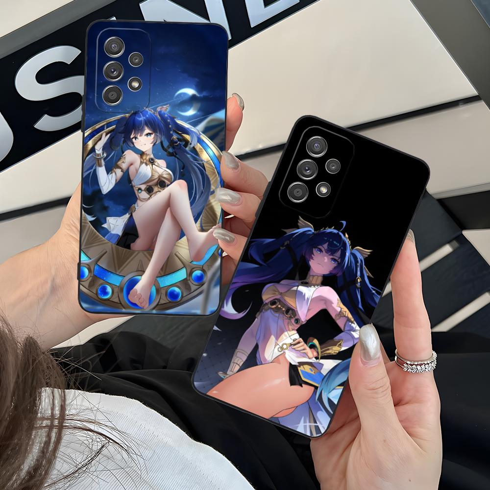Чехол для телефона Wuthering Waves Luno для Samsung Galaxy A56 55 54 53 52 51 36 35 34 23 16 15 5G Цветной Чехол Чехол Мобильные телефоны Красивый