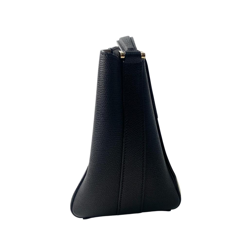 Used ValextraShoulder Bag black/Ivory leather Women