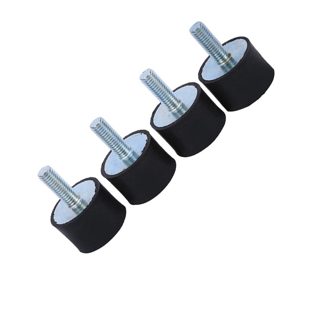 4x Rubber Mounts Shock Absorber Anti Vibration Silentblock Bobbins M8