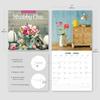 Red Robin 2026 Shabby Chic Monthly Wall Calendar | 12" x 24" Open | Premium Thick & Sturdy Paper | Hangable 12 Month Calendar | Lined Notes & To Do