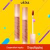 Ukiss Water Lip Dew W12: Увлажняющая помада и блеск для губ для естественного, подходящего для студентов макияжа