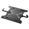 Elecom Monitor Arm Laptop Arm Mount Tray Notebook Holder Load Capacity: Approx. 4.5kg Black DPA-RP02BK
