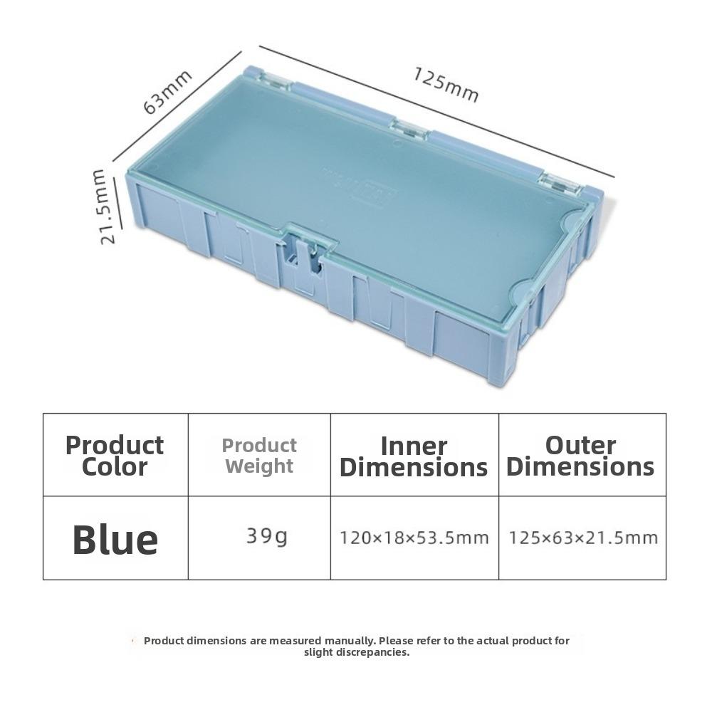 Multi-purpose Small Parts Organizer Stackable Resistance Storage Box For DIY Electronics