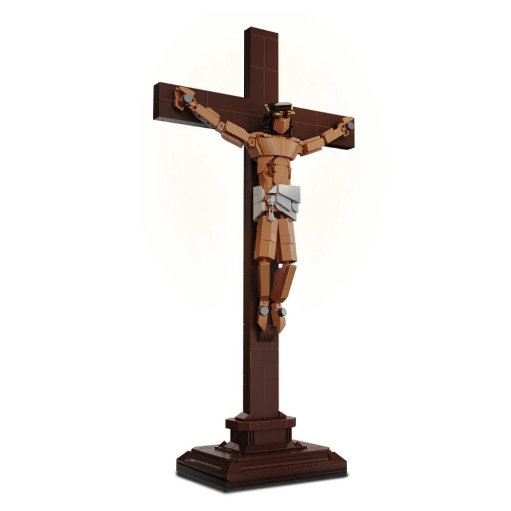 Good Friday Jesus Building Blocks Figures Model Creative Bricks Sets Toys for Kids Children Adult Gifts Desktop Ornament 588pcs