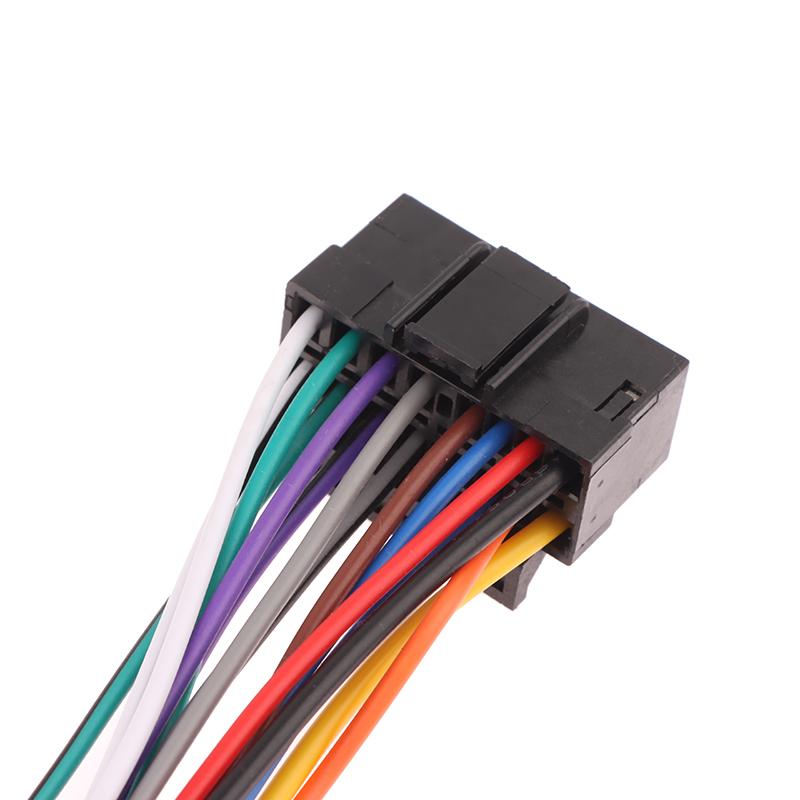 Автомобильный стерео радиоприемник 16-контактный штекер жгут проводов для Sony для Jvc радио аудиоплеер адаптер жгут проводов разъем кабель музыкального плеера