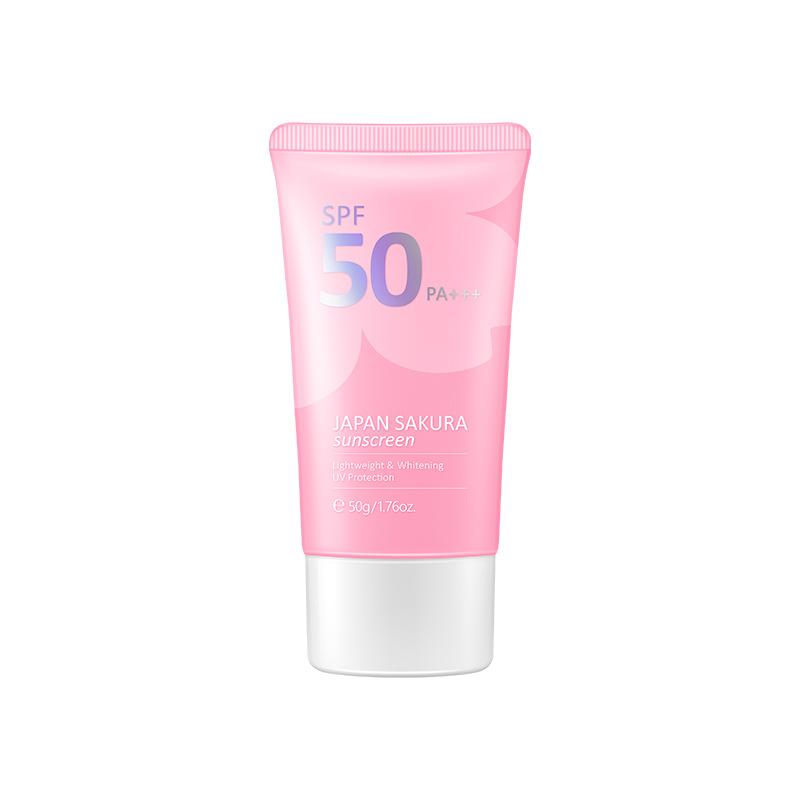 LAIKOU Japan Sakura Face Sunscreen SPF50 Sunblock UV Ray Sun Protection Suncream PA+++ 50g