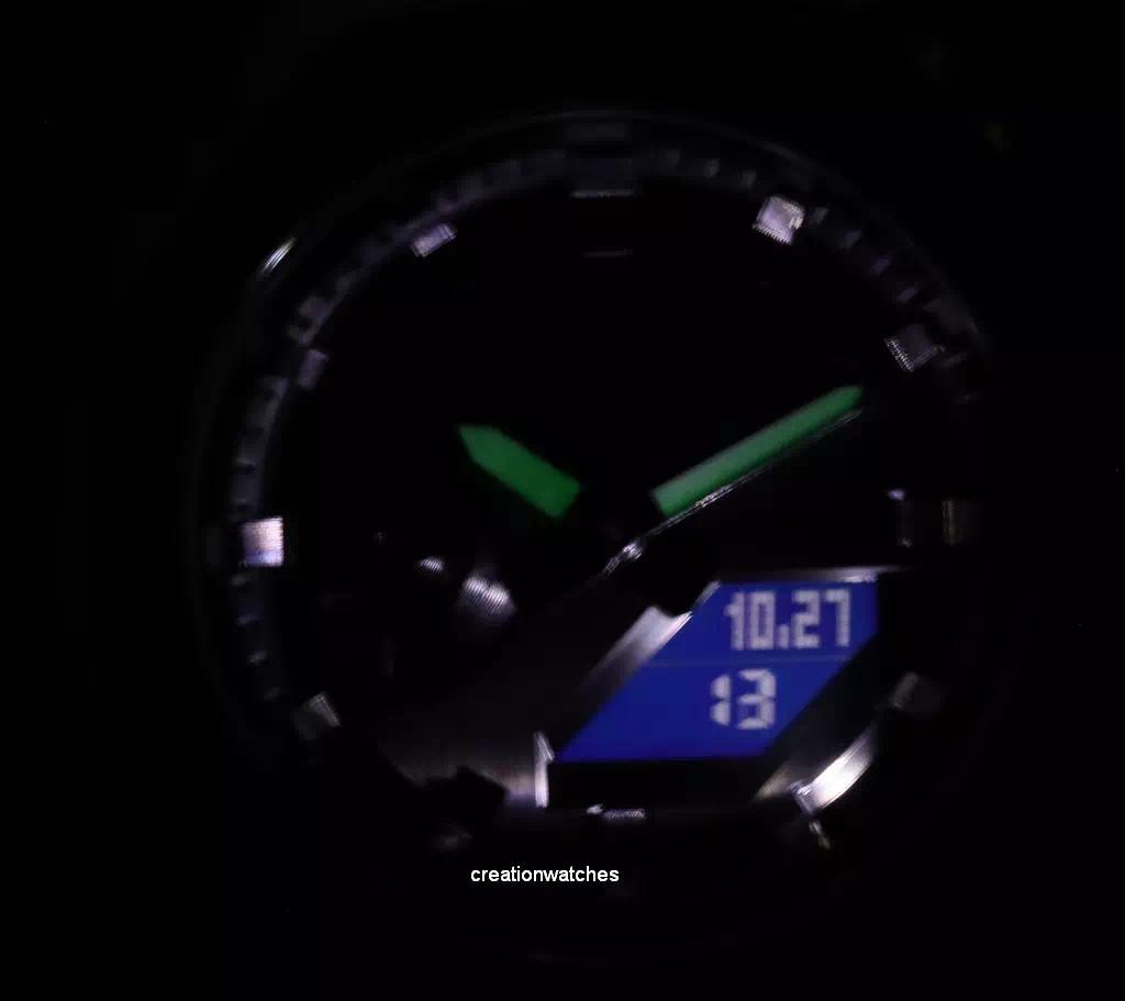 Мужские часы Casio G-Shock Metal Covered Analog Digital Resin Strap GM-2100-1A GM2100-1 200M