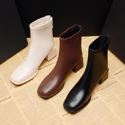 Новые кожаные осенне-зимние универсальные ботинки Мартин на толстой подошве, женские ботильоны в британском стиле, детские одинарные ботинки