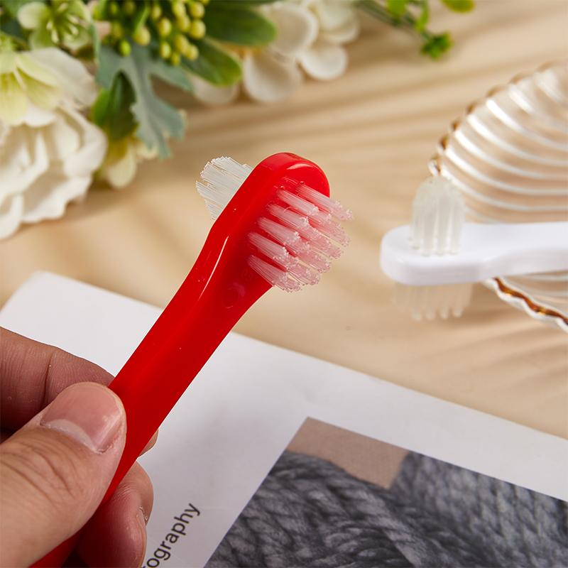 Щетка для чистки зубных протезов Специальная щетка для протезов вставных зубов Зубная щетка для ухода за полостью рта