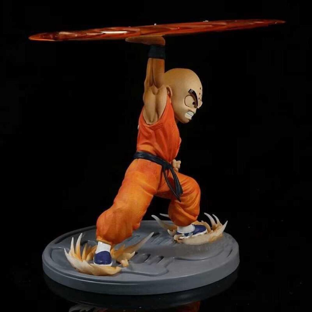 18cm Anime Krillin Classic Dragon Ball Kienzan Kuririn Namek Action Figure PVC Collection Toys for Children Gifts Hobby Doll