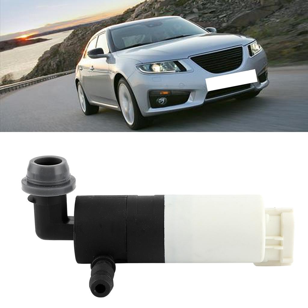 Windshield Washer Pump 12826943 Car Windscreen Wiper Washer Pump Fit for SAAB 9‑3