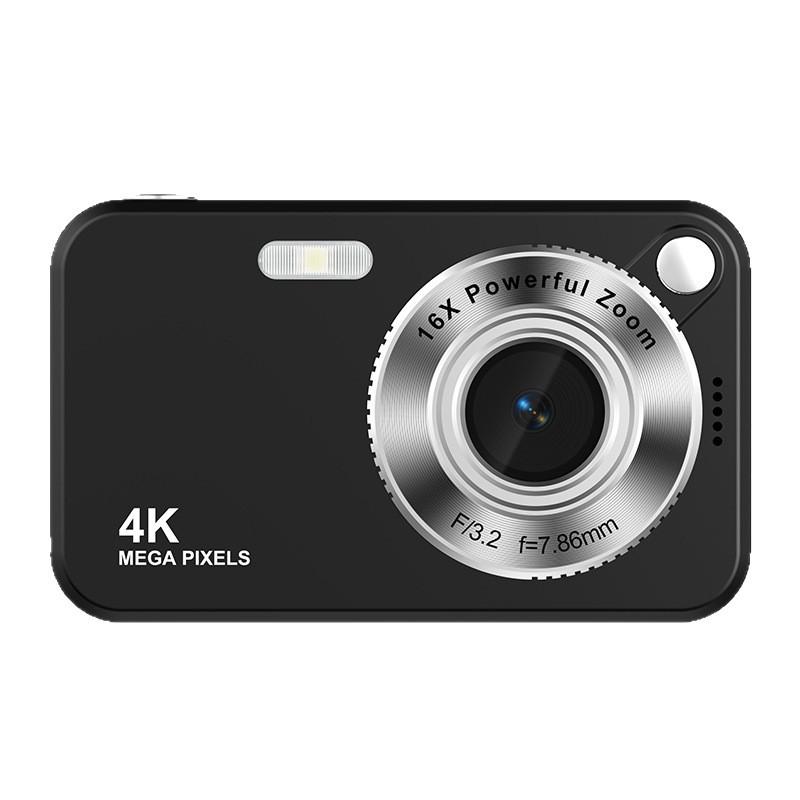 Retro 4K HD Student Dual Camera with Fill Light - Entry-Level DSLR