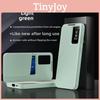 For Galaxy A56 Phone Case With Card Clip And Intelligent Window Design