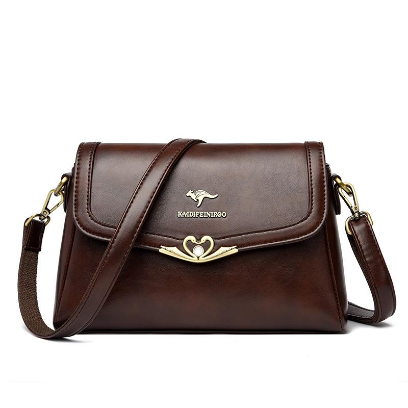 Women's Bag Middle-aged Women's Bag Fashion Crossbody Bag Women's Large Capacity Shoulder Bag