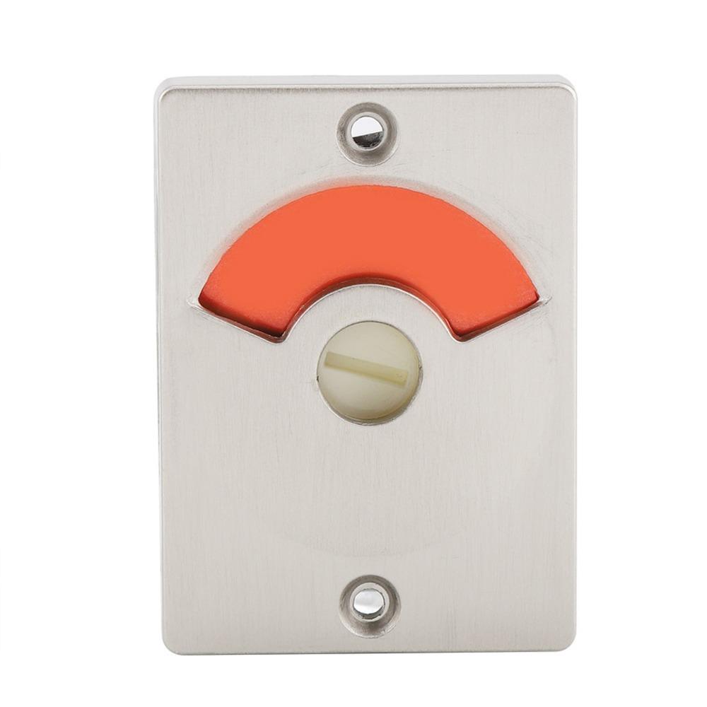 Secure Door Indicator Lock Stainless Steel Door Bolt Latch Privacy Door Lock Public Restroom