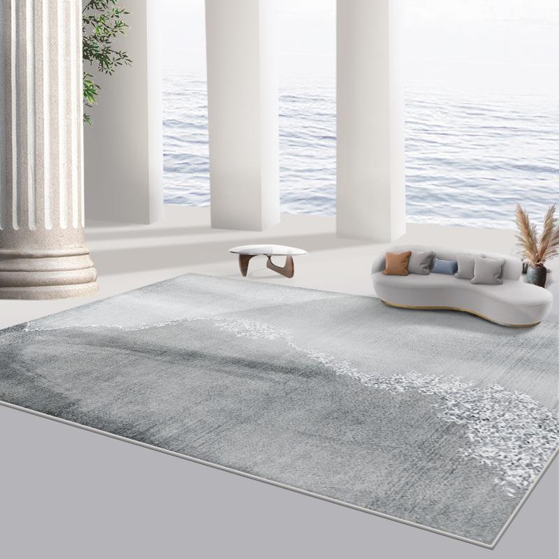 Japanese Modern Living Room Rugs Decoration Home Thickened Stretch Flannel Floor Mats Children's Bedroom Rug Large Area Carpets