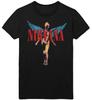 NIRVANA Графика 'Улыбающееся лицо' 100% хлопок Унисекс футболка 2026 Лето Круглый вырез Мужская Y2k Короткий рукав Ретро рок мода Футболка Подарок фанату