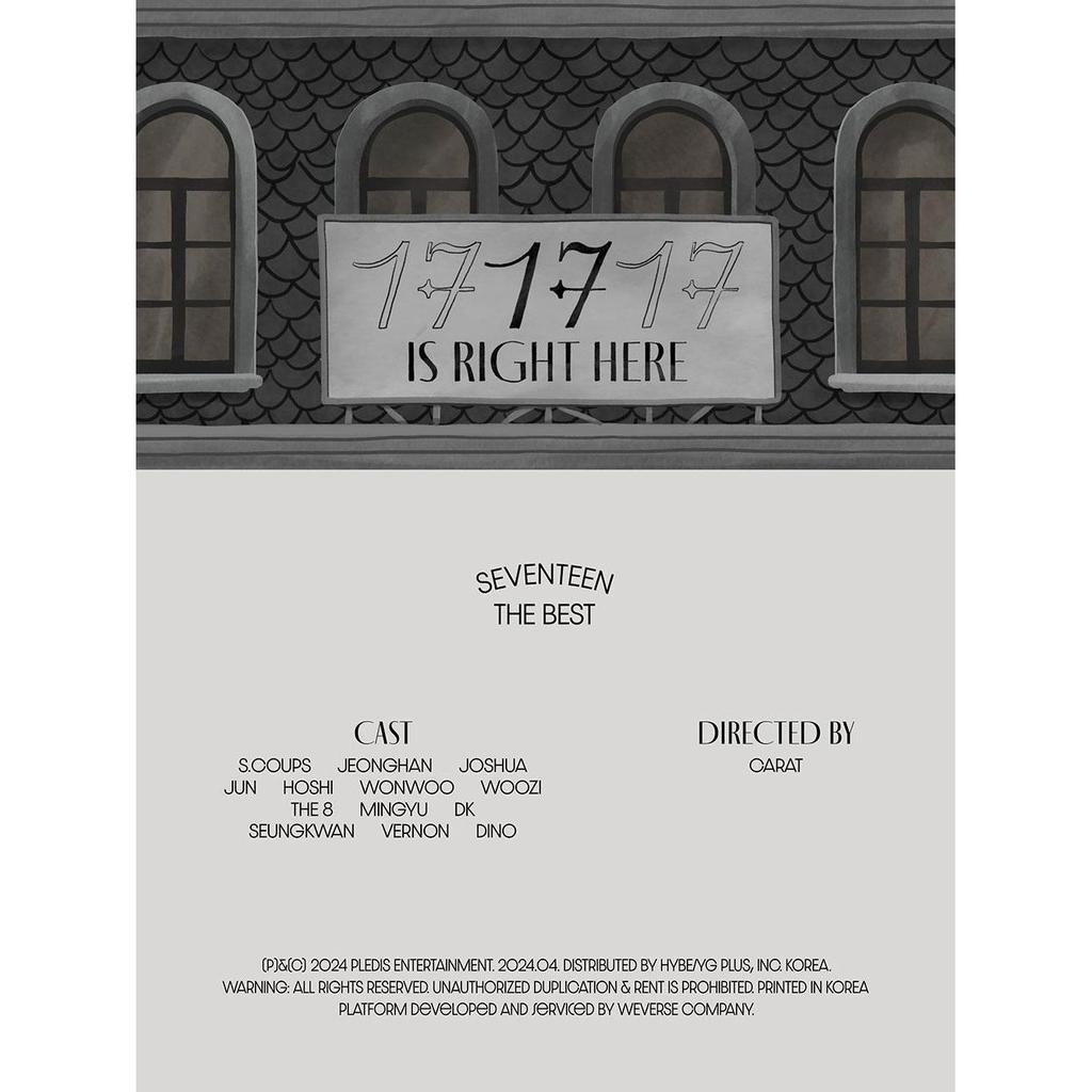 Seventeen ЛУЧШИЙ АЛЬБОМ [17 ПРЯМО ЗДЕСЬ] (Альбомы Weverse вер.)