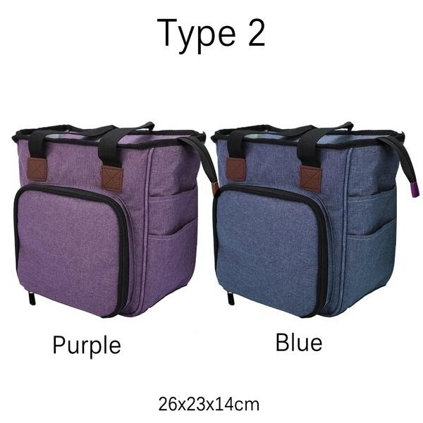 Бытовая сумка для вязания, шерстяные крючки, иглы, сумки для хранения, швейные принадлежности