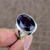Amethyst Genstone Handmade 925 Sterling Silver Jewelry Ring Size 8 KKG-513