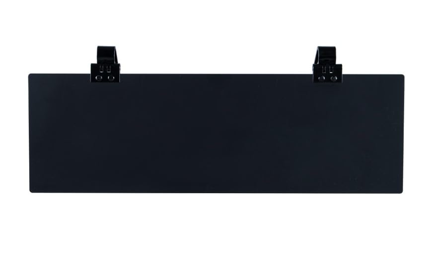 Jet Inoue Sun Visor for and Large Black 503806 UV-Cut 4-ton Vehicles, Smoke,