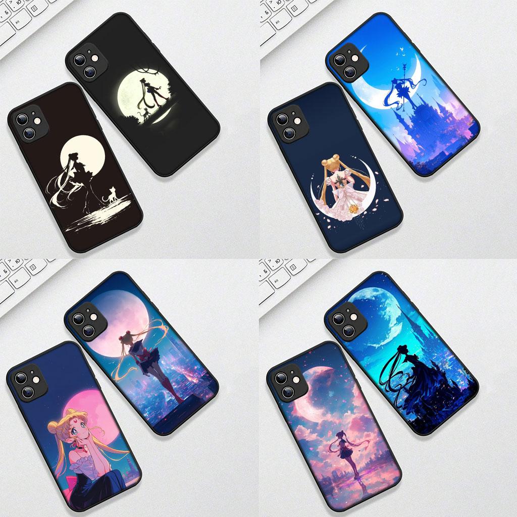 Anime S-Sailors Girl Moons Poster Phone Cover for Samsung Galaxy S22 S21 S20 Fe Ultra S9 Plus + A13 A22 M21 M31 M55 M15 Case
