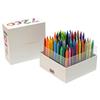 Sakura Crepas Colored Pencil Coupy Pencil Cube Box 72 Colors White One Size FY72BOX-WH
