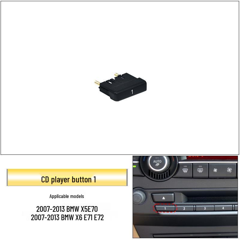 Совместимая аудио ручка для BMW X5/X6 E70/E71 CD-плеер регулировка громкости