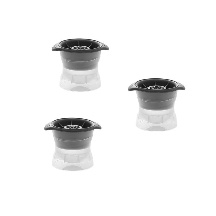 Силиконовая форма для хоккейного кубика, решетка для льда, круглая коробка для льда, пищевой силиконовый шарик для виски, льдогенератор для домашнего бара, кухонные принадлежности