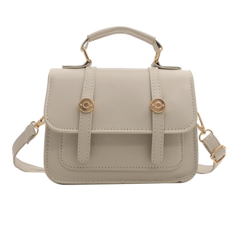 Women'S Bag Summer Fashion Handbag Texture Pu Small Square Bag Foreign Style Versatile Shoulder Bag