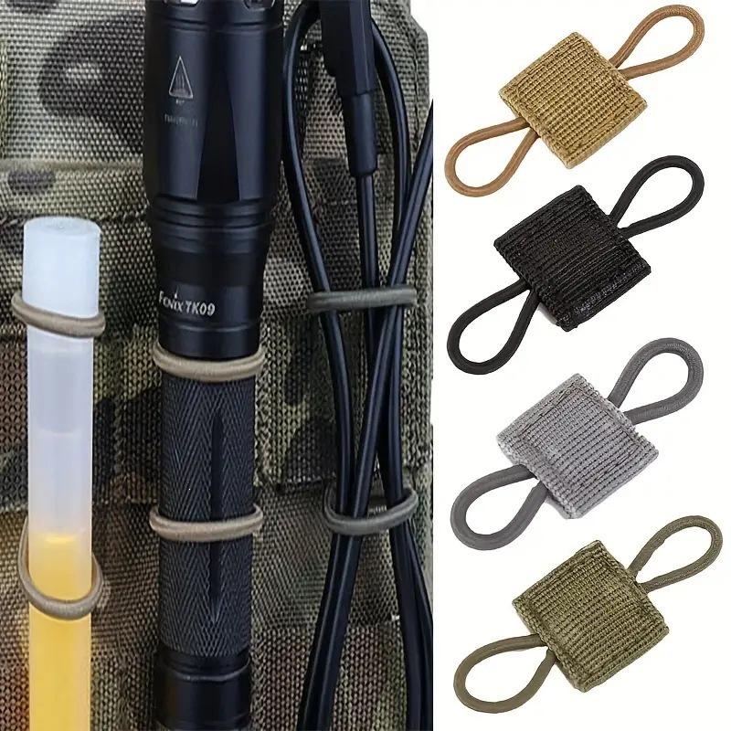 Эластичный крепеж MO с держателем для фонарика P Flashlight LLE и высококачественным шнуром из стропы