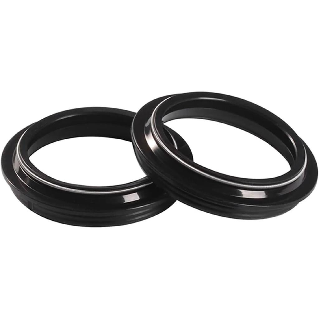 Front Fork Oil Seal & Dust Cover For KLX250S KLX250 KLX300 KLX300SM KLX300R ZX14R ZX1400 Ninja H2R ZX1000 2012-21 2022(2pcs oil 2pcs dust)