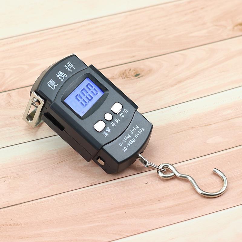High-Precision Portable Handheld Electronic Weighing Scale: Gram, Spring & Luggage Hanging Scale