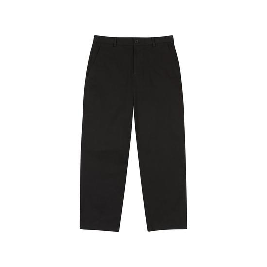Kangol Эластичные брюки чинос 4531 Черный Мужские Унисекс Повседневные брюки Официальные