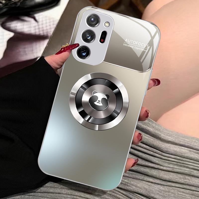 Samsung Galaxy серии A01/A02/A10/Note20Корпус из ультраметаллического стекла в градиентном цвете «панда».