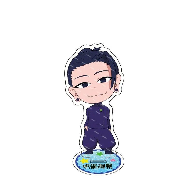 Аниме дзюдзюцу кайсен мини-фигурка на акриловой подставке Itadori Yuji Fushiguro Megumi Gojo Satoru Ryomen Sukuna модель настольный декор стоя